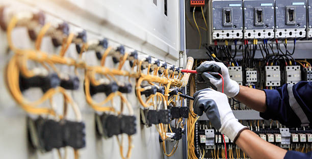 Professional Electrician technician working in Sharpsville, PA